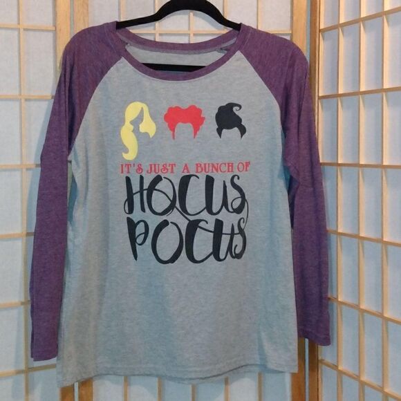 Hocus Pocus Lg Baseball Tee - Picture 2 of 15
